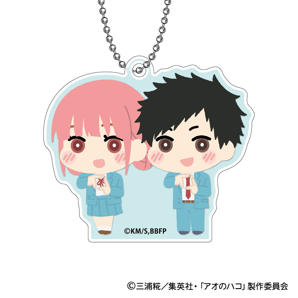 Blue Box MofuMofu Trading Acrylic Keychain
