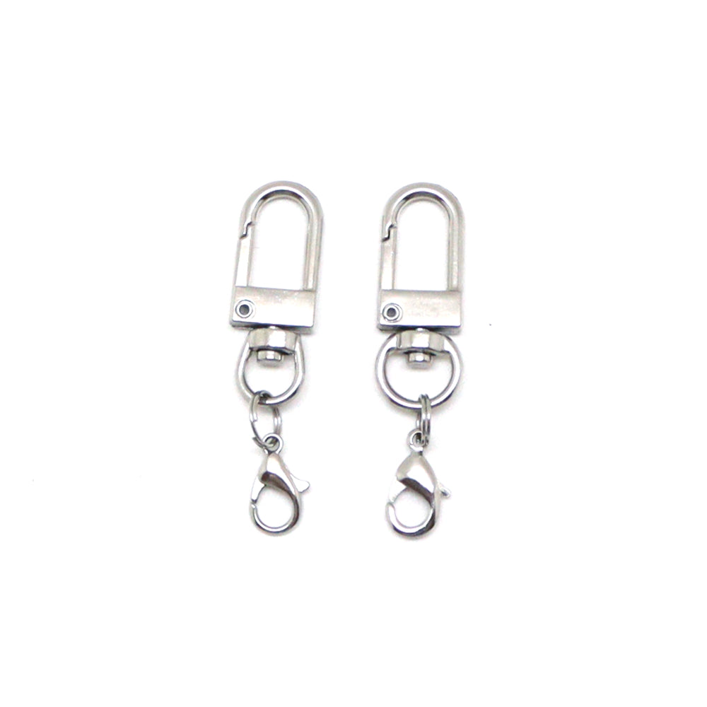 Snap Hook Keychain with Lobster Clasp