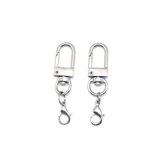 Snap Hook Keychain with Lobster Clasp