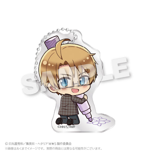 Hetalia World Stars Oekakiccho (Vol. 2) Trading Acrylic Keychain