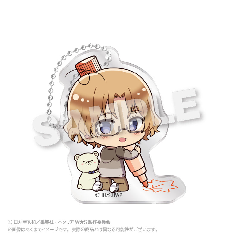 Hetalia World Stars Oekakiccho (Vol. 2) Trading Acrylic Keychain