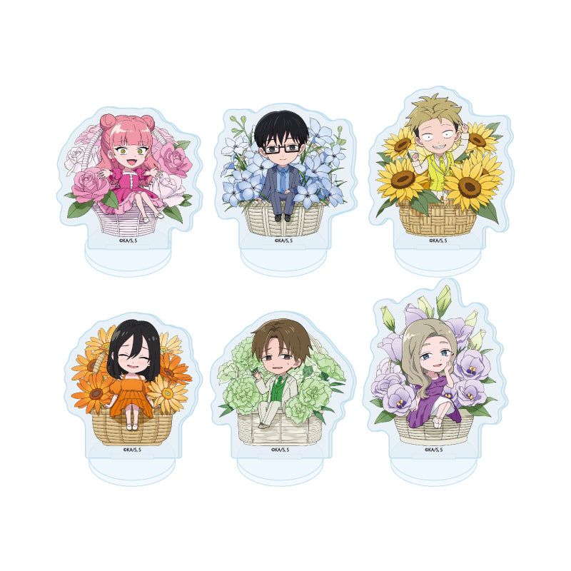 You and I Are Polar Opposites (Flower ver.) Trading Mini Acrylic Stand