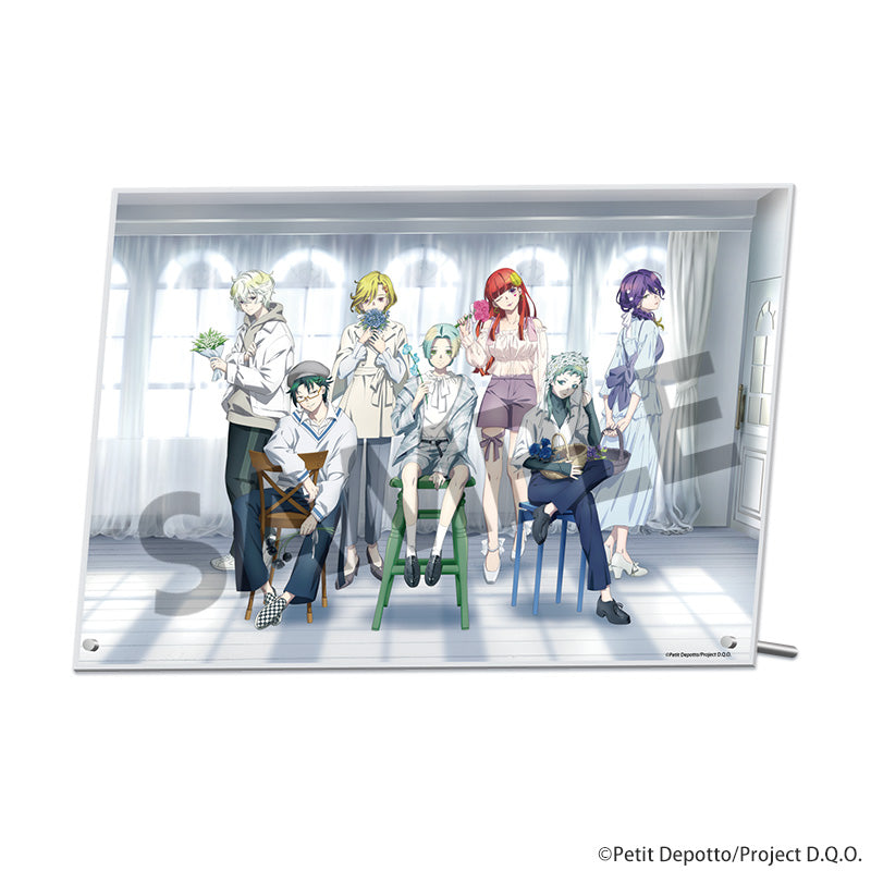 GNOSIA Original Illustration A4-size Visual Acrylic Plate