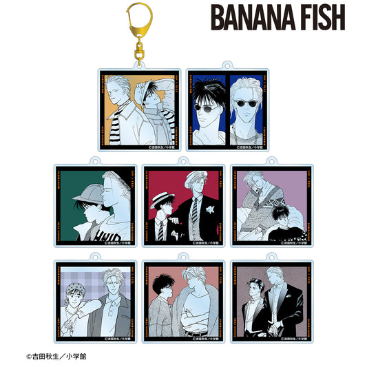 BANANA FISH Film Style Trading Acrylic Keychain