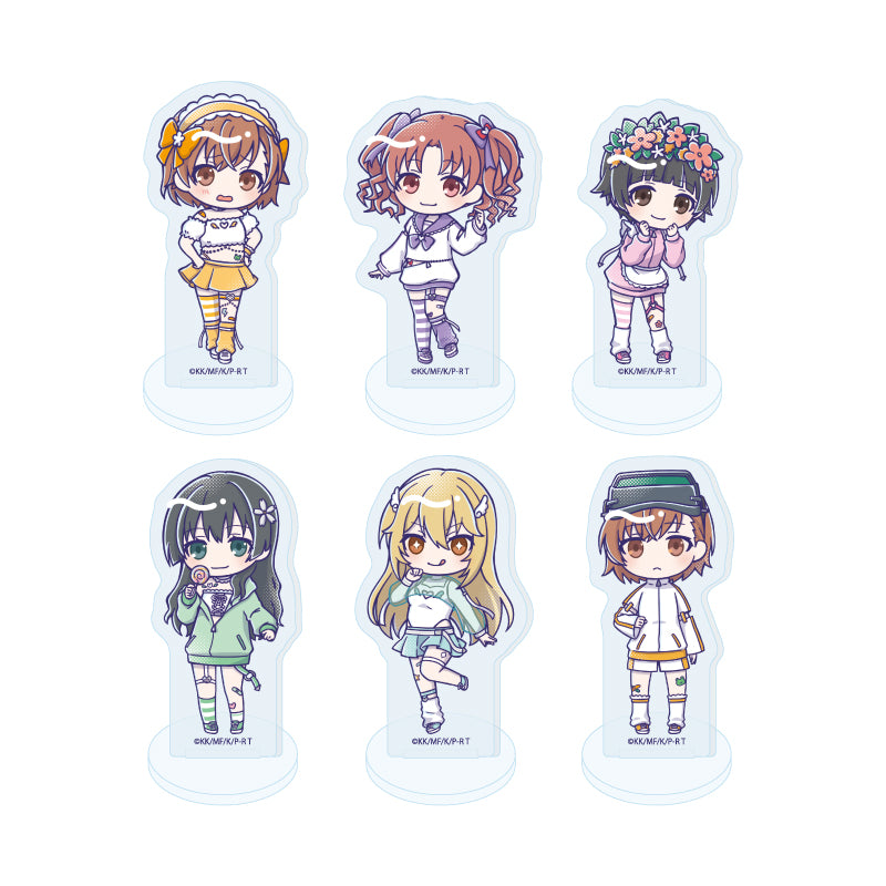 A Certain Scientific Railgun T Pop Art Trading Mini Acrylic Stand