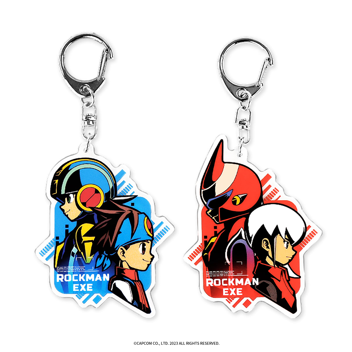 Fanthful Mega Man Battle Network Acrylic Keychain (Set of 2)