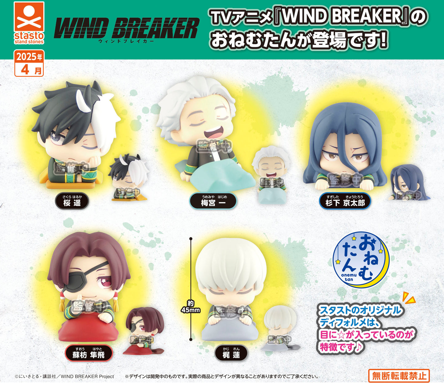 WIND BREAKER Onemutan Capsule Figurine