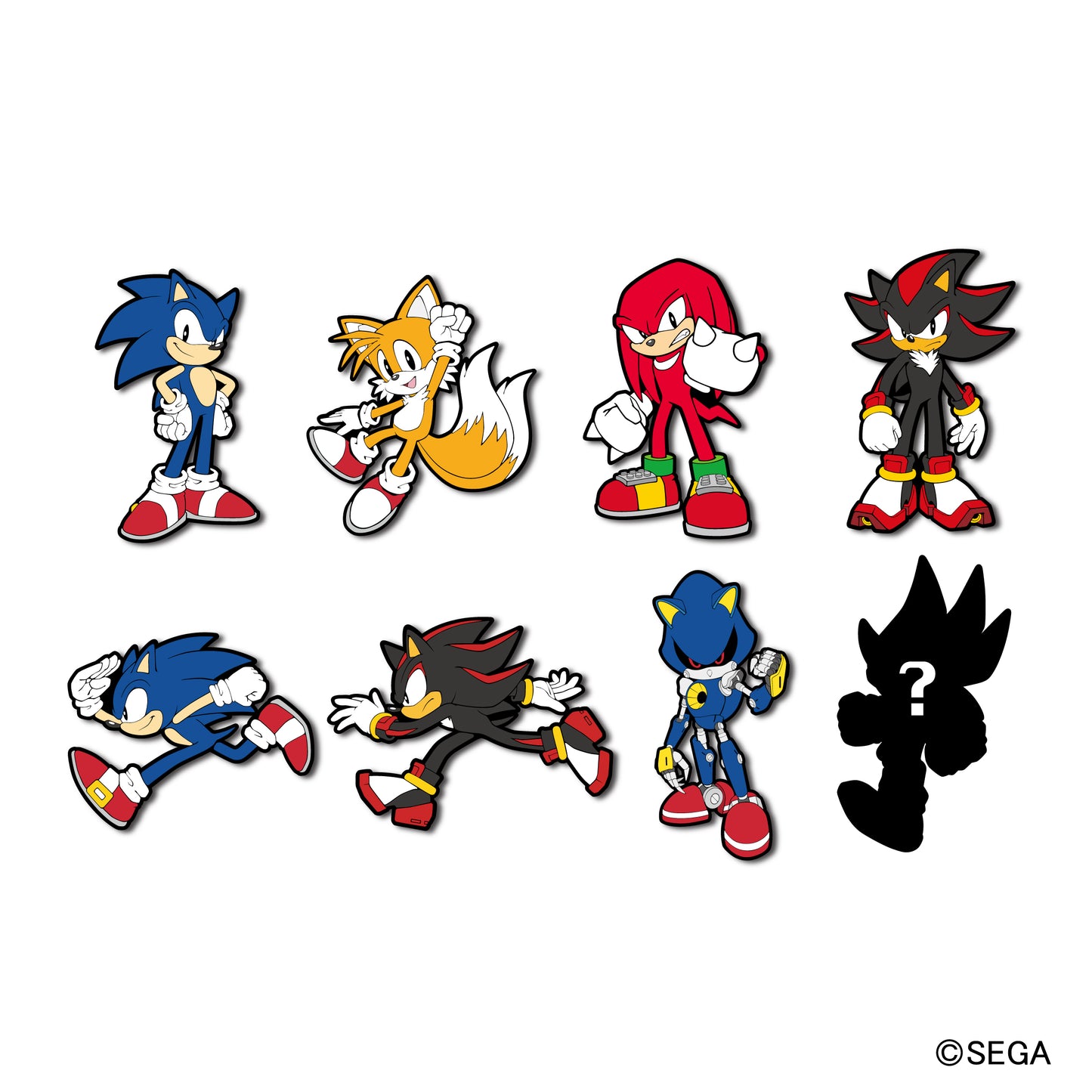 Sonic the Hedgehog Pins Collection