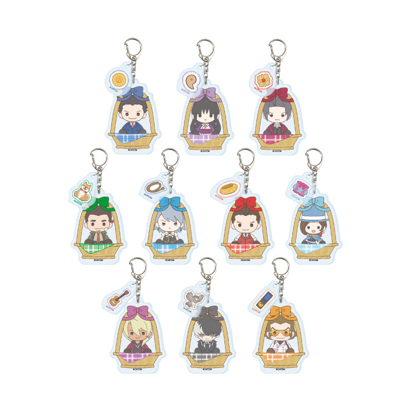 Ace Attorney Potenui Trading Acrylic Keychain