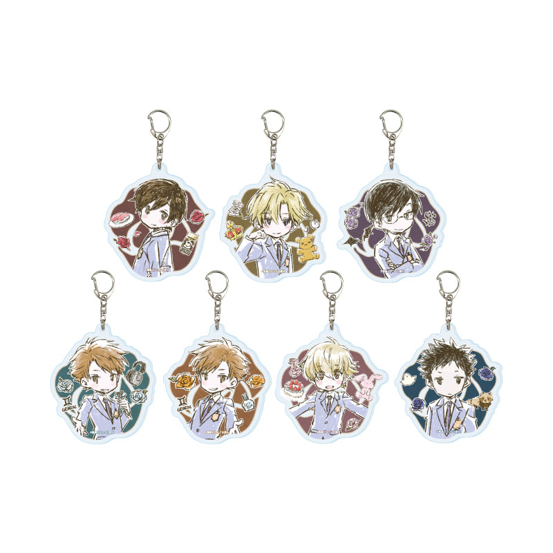 Ouran High School Host Club (School Uniform Ver.) Trading Acrylic Keychain