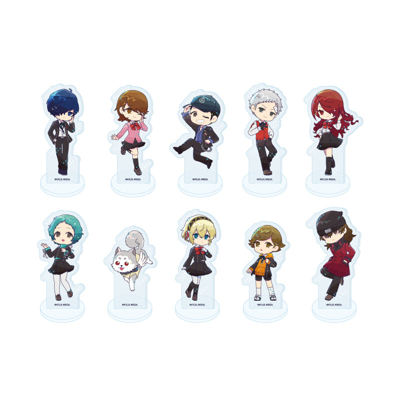Persona 3 Reload Pop Art Illustration Trading Mini Acrylic Stand