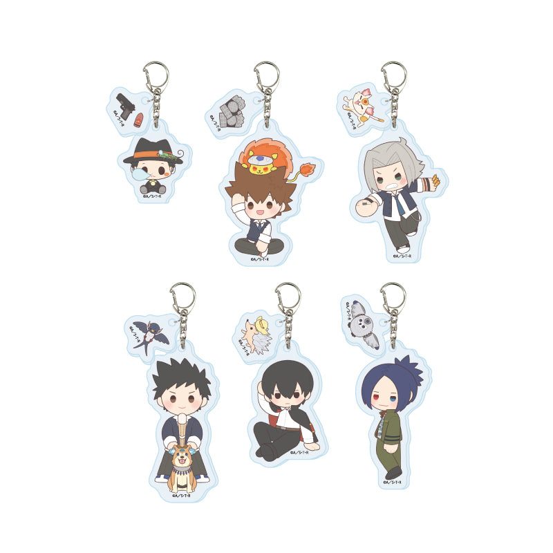 Katekyo Hitman Reborn! Potenui Art Trading Acrylic Keychain