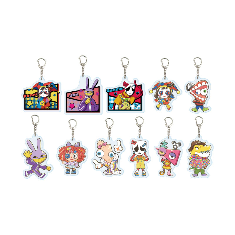 The Amazing Digital Circus (Colorful ver.) Trading Acrylic Keychain