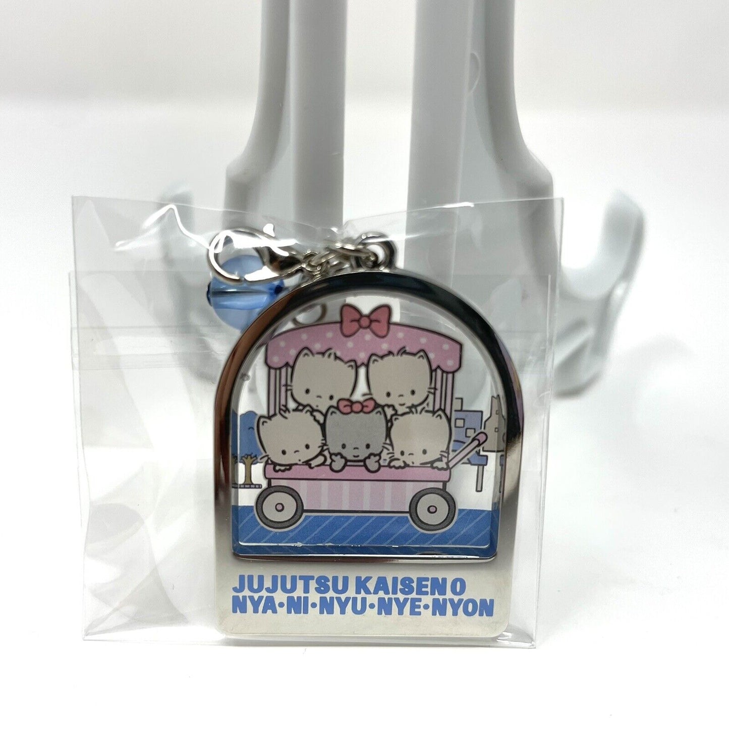 Jujutsu Kaisen 0 x Sanrio Nya Ni Nyu Ne Non Metal Acrylic Charm