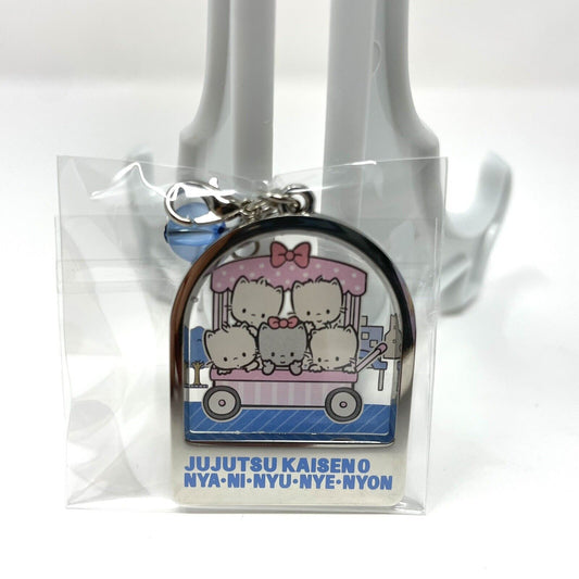 Jujutsu Kaisen 0 x Sanrio Nya Ni Nyu Ne Non Metal Acrylic Charm