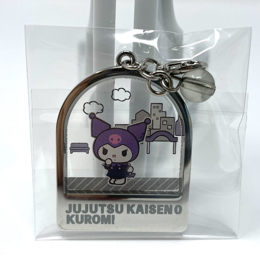 Jujutsu Kaisen 0 x Sanrio Kuromi Metal Acrylic Charm