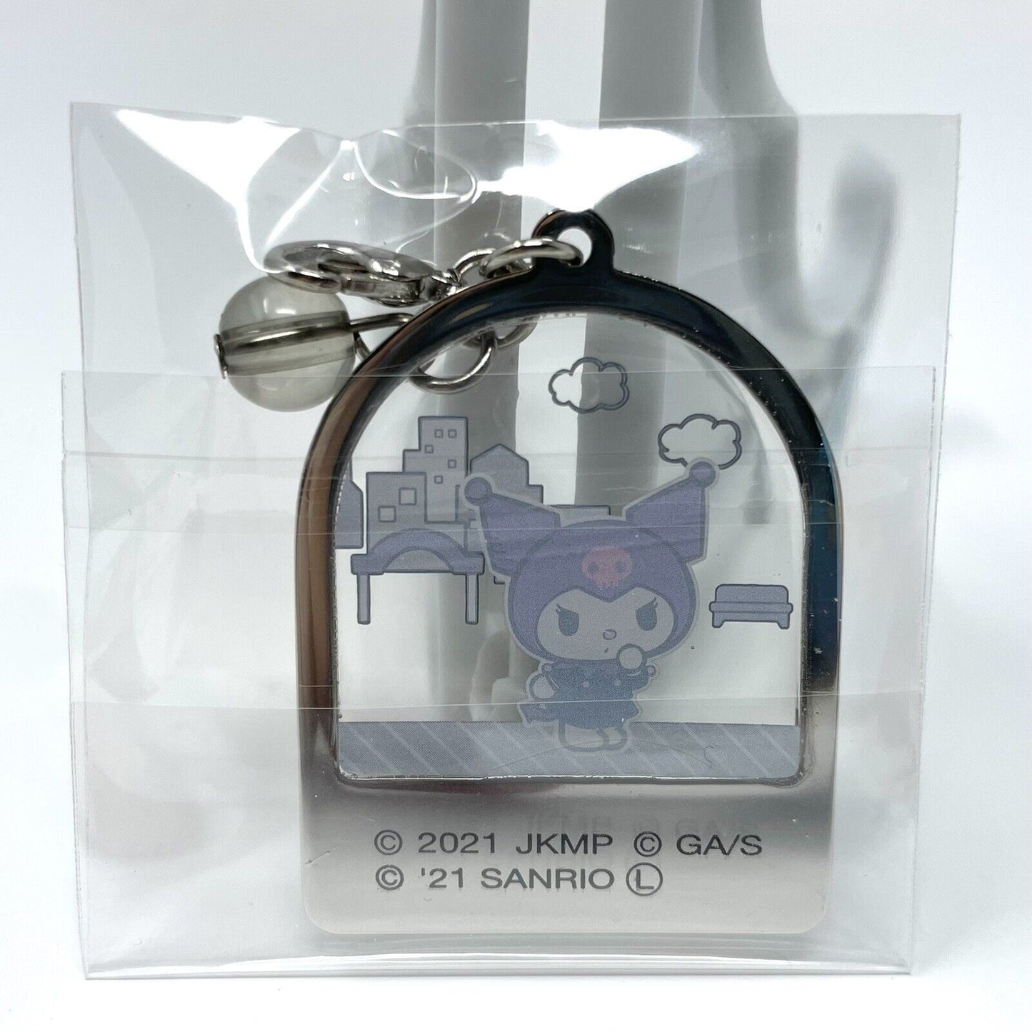 Jujutsu Kaisen 0 x Sanrio Kuromi Metal Acrylic Charm