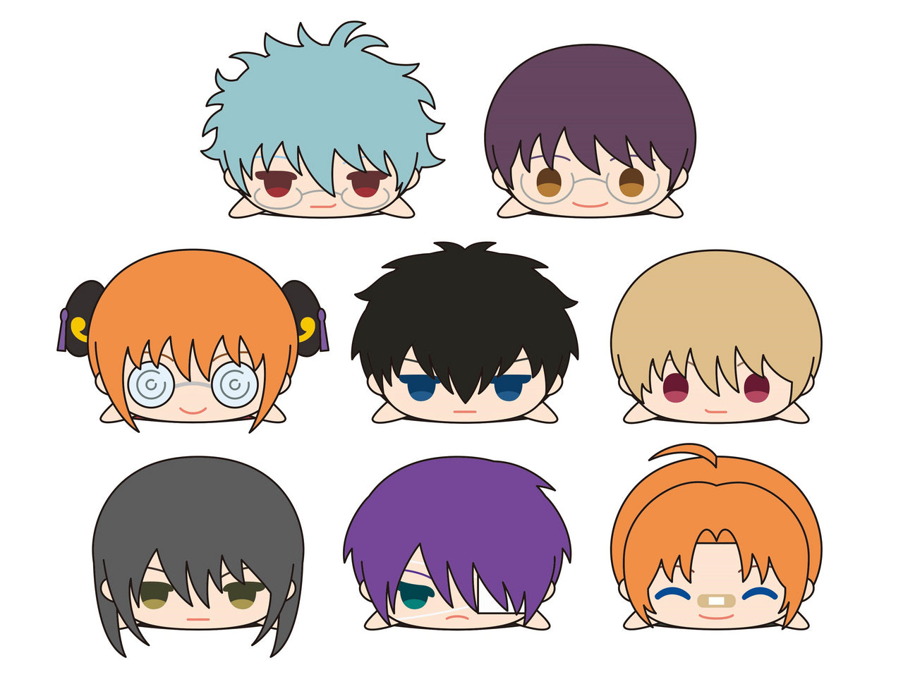 3-nen Z-gumi Ginpachi-sensei MochiMochi Mascot Plush Blind Box