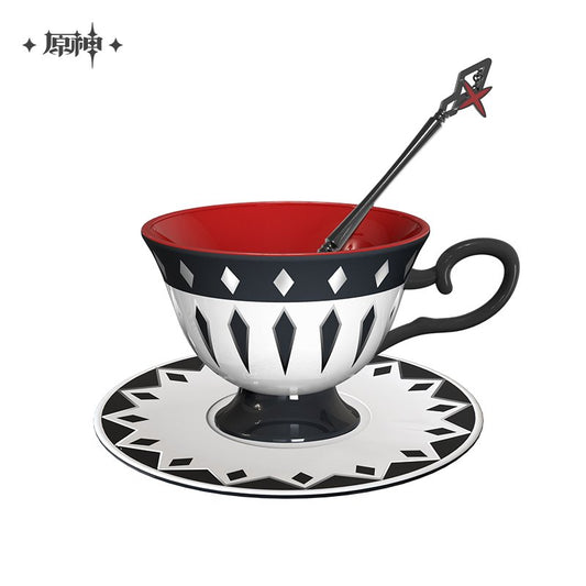 Genshin Impact "Dire Balemoon" Arlecchino Theme Tea Time Set