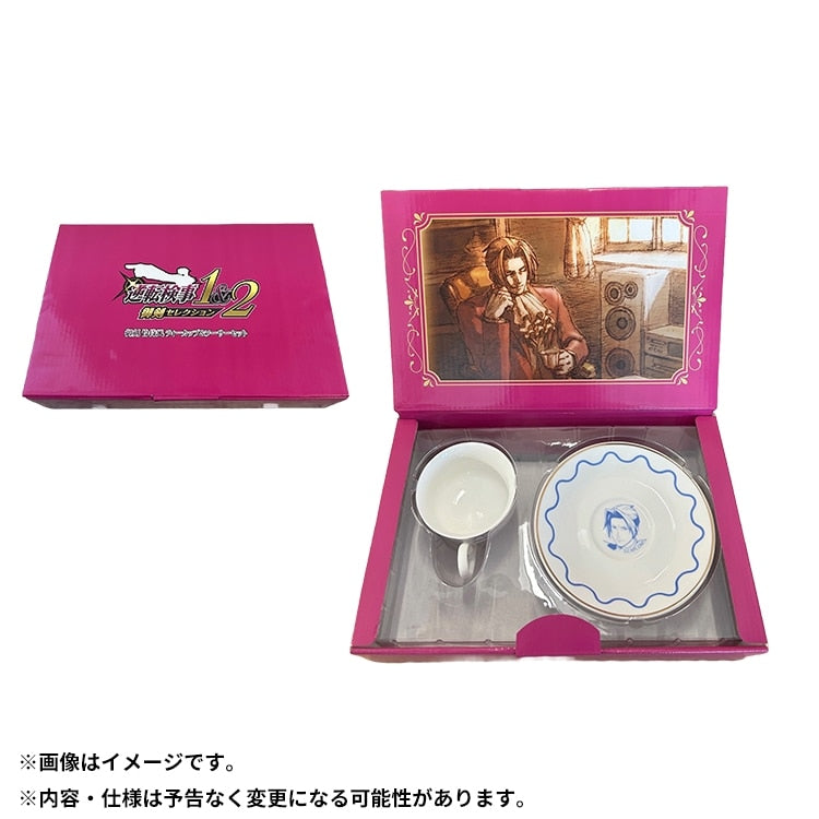 Ace Attorney Investigations Collection Miles Edgeworth Teacup & Saucer Box Set