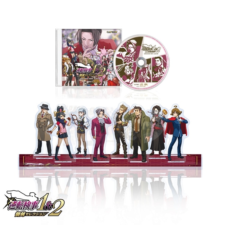 Ace Attorney Investigations Collection Diorama Acrylic Stand/Drama CD
