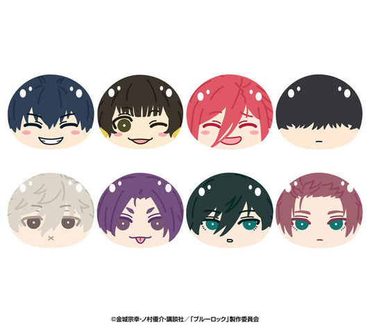 Blue Lock Omanjuu Niginigi Mascot Plush Keychain Blind Box