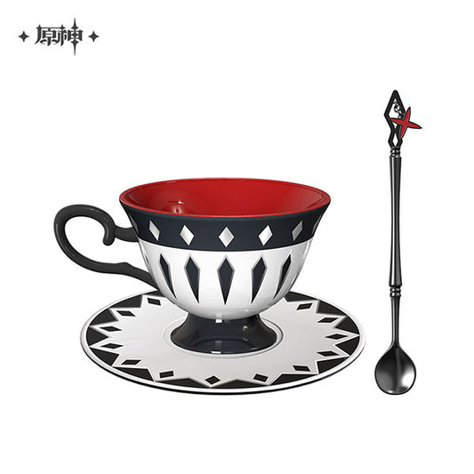 Genshin Impact "Dire Balemoon" Arlecchino Theme Tea Time Set