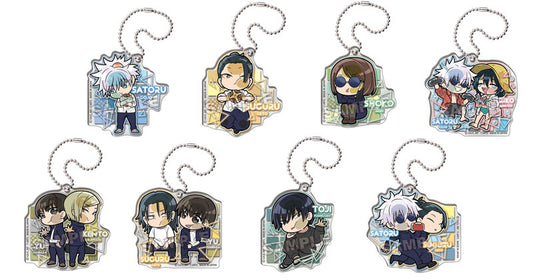 Jujutsu Kaisen Pita! Deforme Hidden Inventory/Premature Death Trading Acrylic Keychain