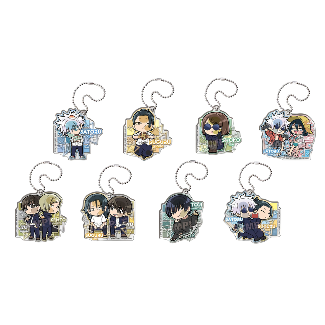 Jujutsu Kaisen Pita! Deforme Hidden Inventory/Premature Death Trading Acrylic Keychain