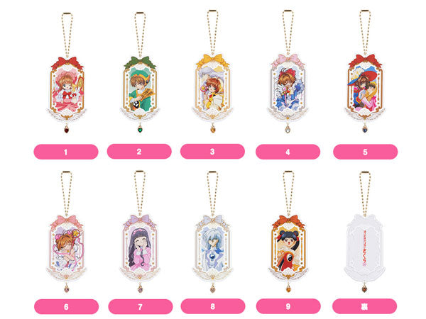 Cardcaptor Sakura 25th Anniversary Collectible Trading Acrylic Keychain