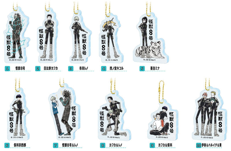 Kaiju No. 8 YuruSta Trading Acrylic Keychain