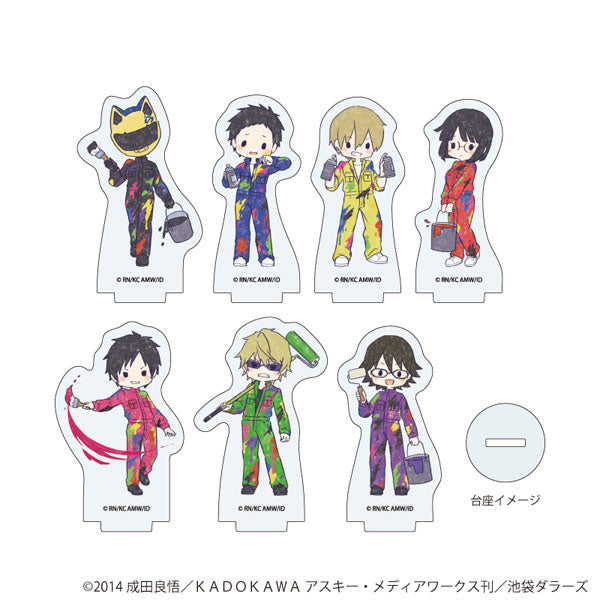 Durarara!! x2 (Paint ver.) GraffArt Trading Mini Acrylic Stand