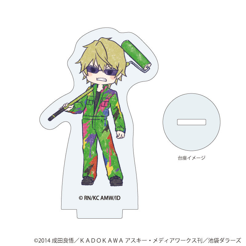 Durarara!! x2 (Paint ver.) GraffArt Trading Mini Acrylic Stand
