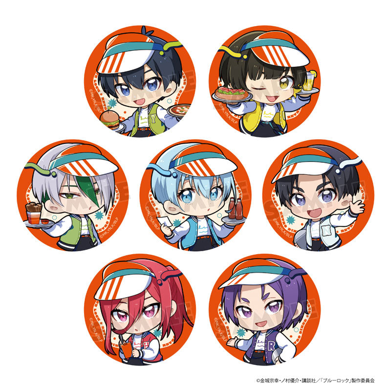 Blue Lock Retro Diner (ver. A) Trading Can Badge