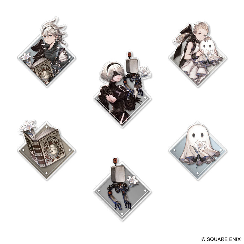 NieR Series (15th Anniversary) Trading Acrylic Magnet Collection