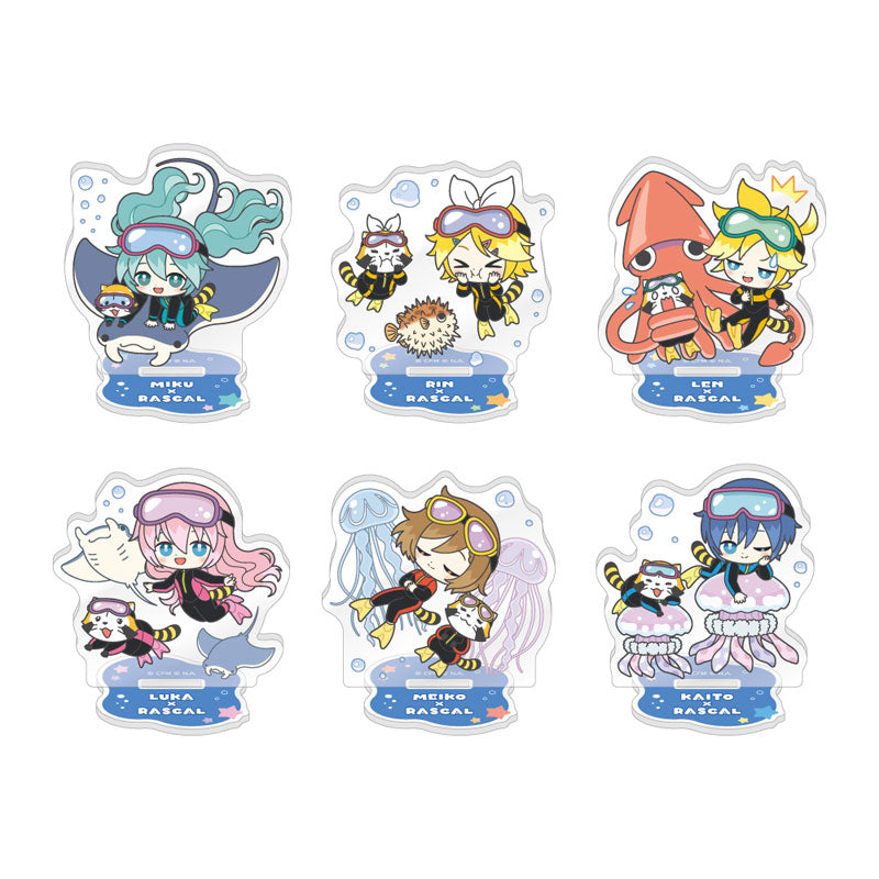 Hatsune Miku x Rascal 2025 Trading Mini Acrylic Stand