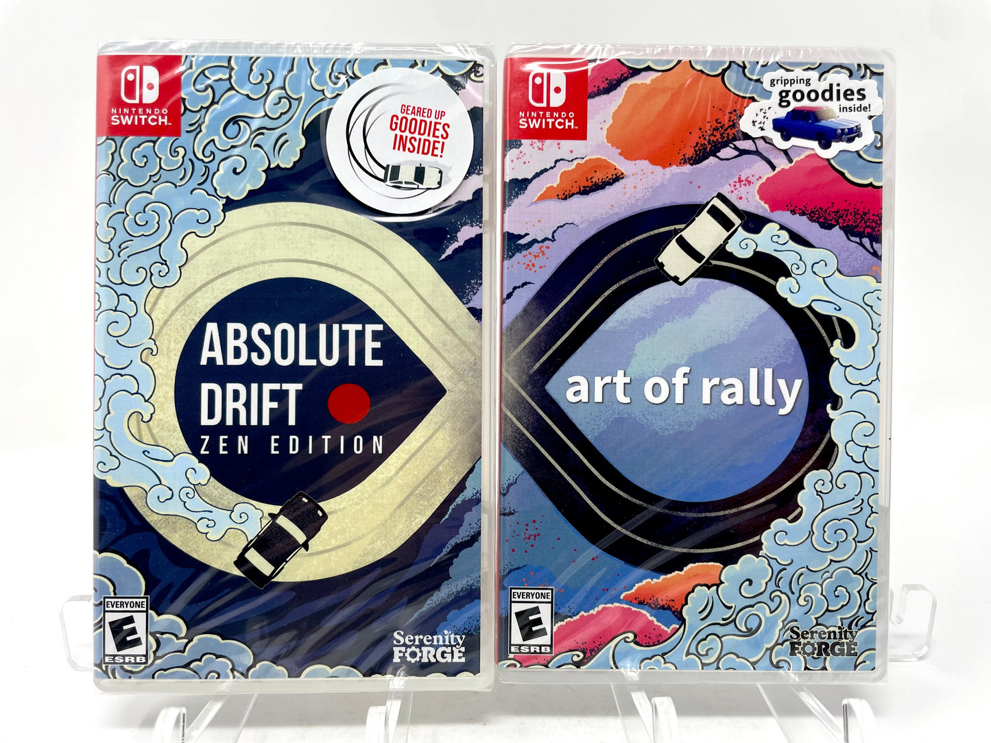 Absolute Drift (301/500) & Art of Rally (321/500) PAX EXCLUSIVE (Nintendo Switch, 2020, 2021)