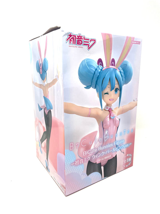 FuRyu - BiCute Bunnies Hatsune Miku Wink Pearl (Pink Ver.) Figure