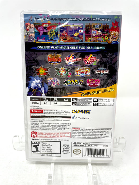 Capcom Fighting Collection (Nintendo Switch, 2022)