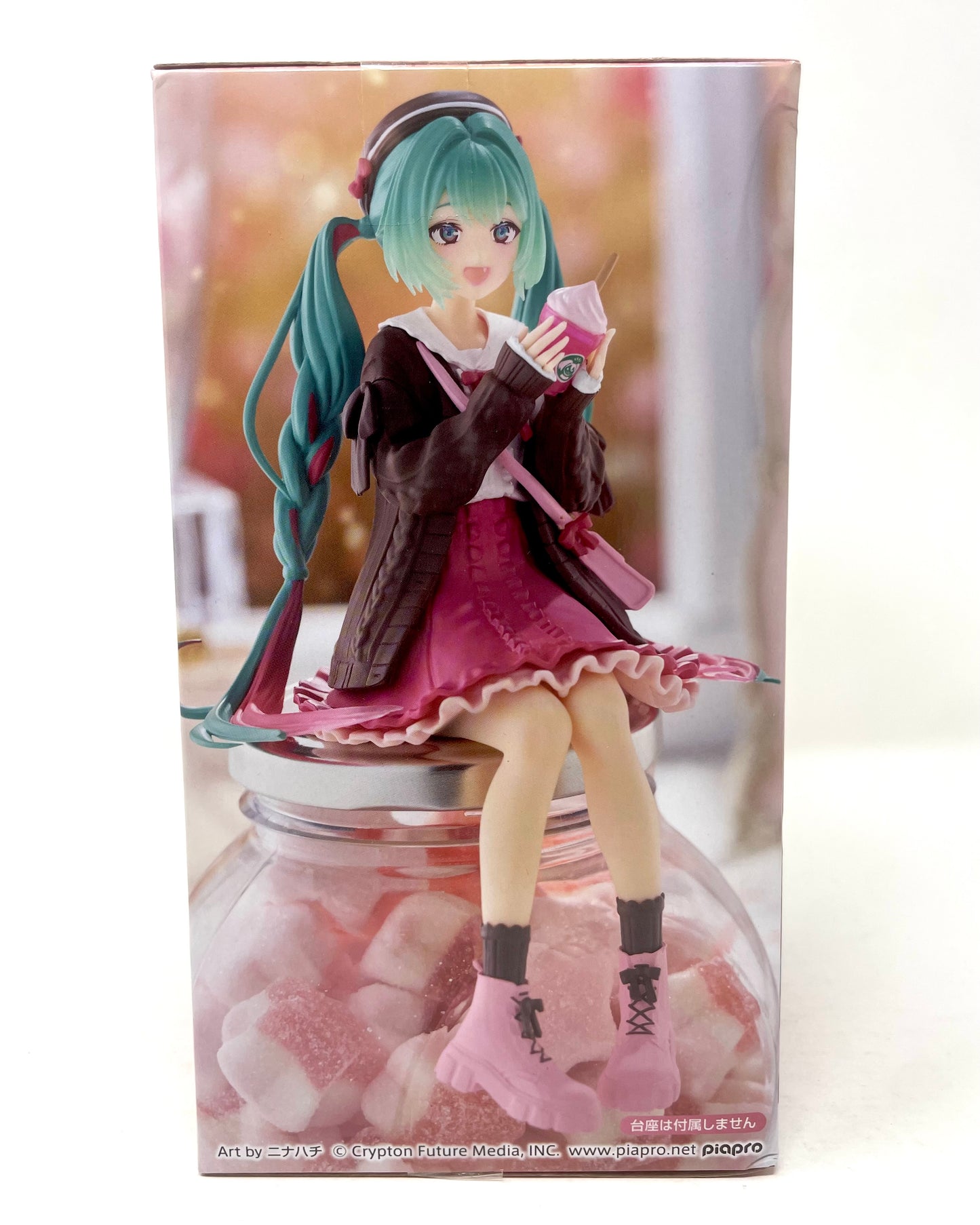 FuRyu - Hatsune Miku Autumn Date (Pink ver.) Noodle Stopper Figure