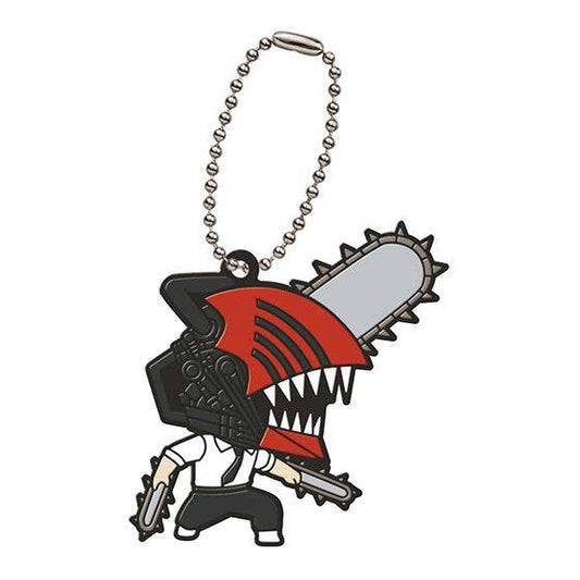 Chainsaw Man Capsule Mascot Trading Rubber Keychain