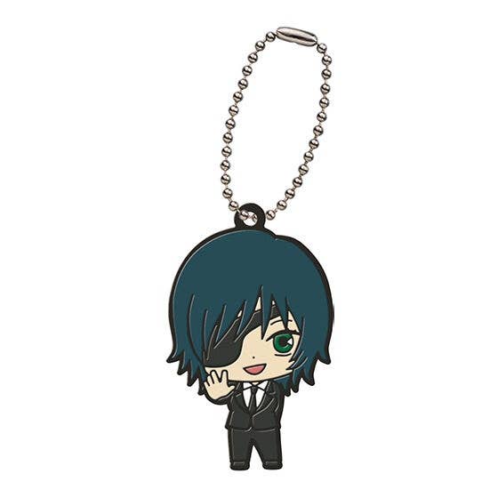 Chainsaw Man Capsule Mascot Trading Rubber Keychain