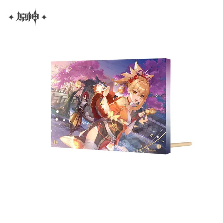 Genshin Impact "Summer Fantasia" Acrylic Block Display