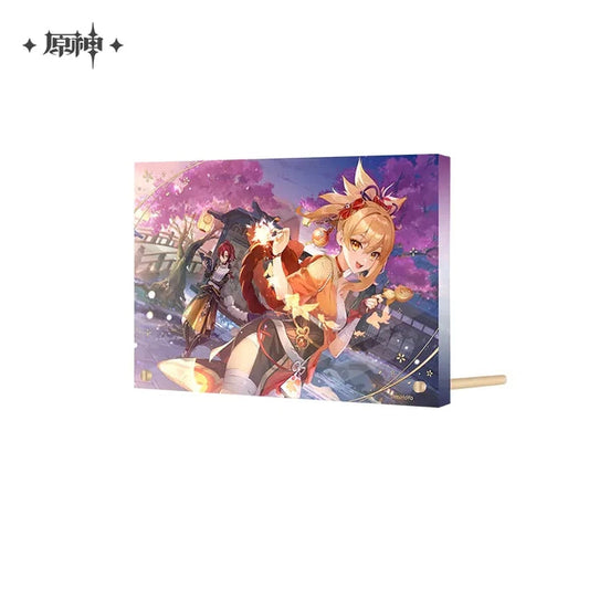 Genshin Impact "Summer Fantasia" Acrylic Block Display