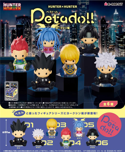 Re-MENT Hunter x Hunter Yorknew City Arc Petadoll Blind Box