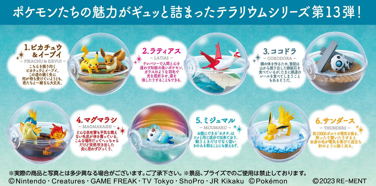 Re-MENT Pokemon Terrarium Collection 13 Blind Box