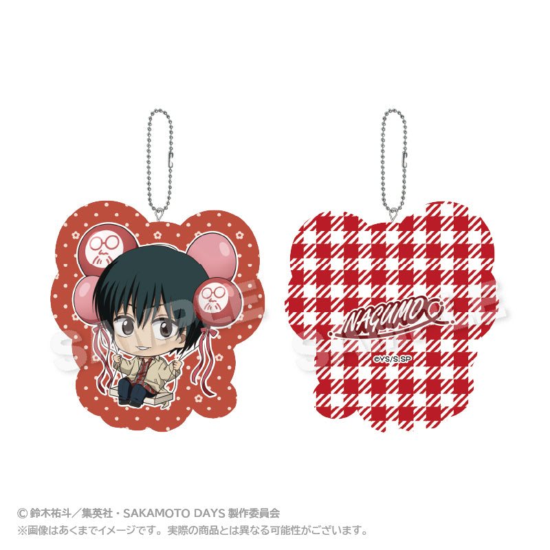 Sakamoto Days Die-cut Cushion (Balunko ver.) Plush Keychain [Yoichi Nagumo]