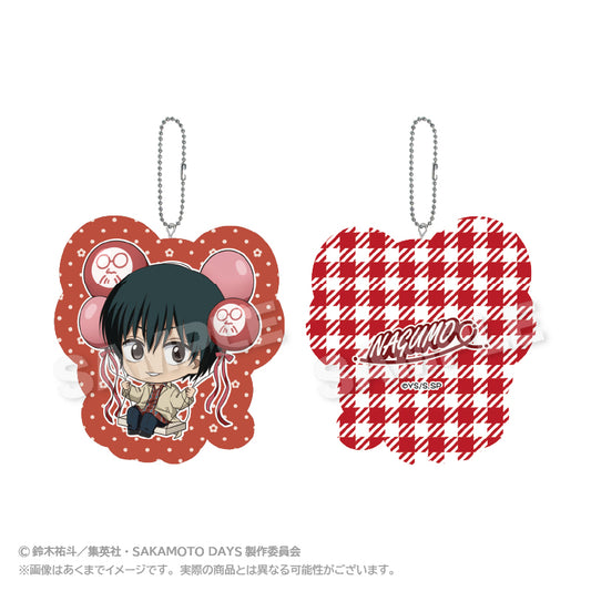 Sakamoto Days Die-cut Cushion (Balunko ver.) Plush Keychain [Yoichi Nagumo]