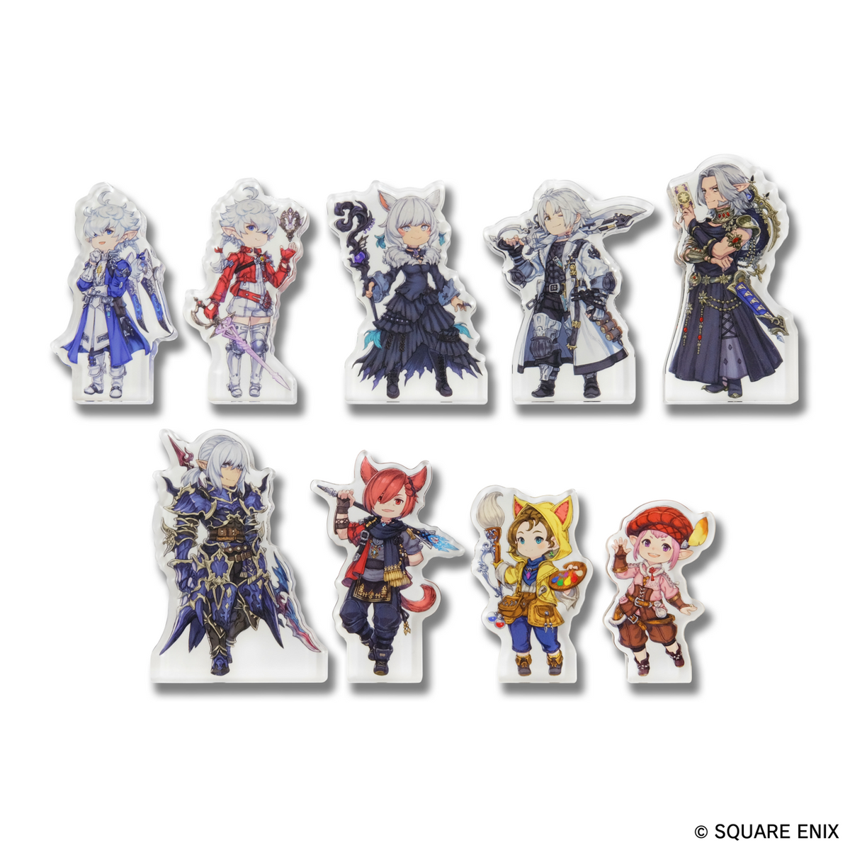 Final Fantasy XIV Trading Character Acrylic Block
