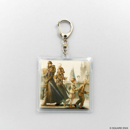 Final Fantasy XIV Music Collection (Vol. 1) Vinyl LP Trading Acrylic Keychain
